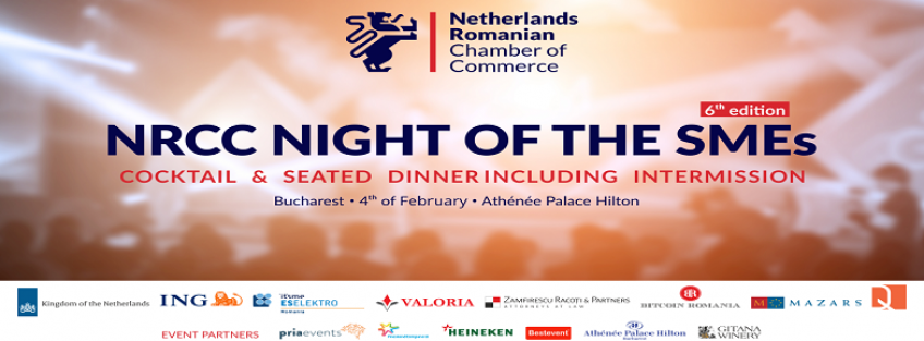 NRCC NIGHT OF THE SMEs in Bucharest, 6th Edition